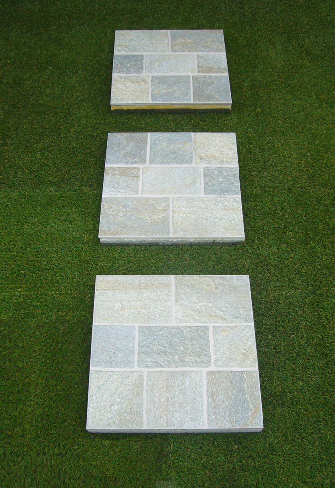 自然石風タイル ステップストーン 建築石材ライブラリ